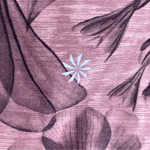 ATHLETA Salutation Stash Pocket II Print 7/8 Leggings Hearth Rose Plus 2X - Picture 12 of 16